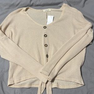 Light tan long sleeve shirt